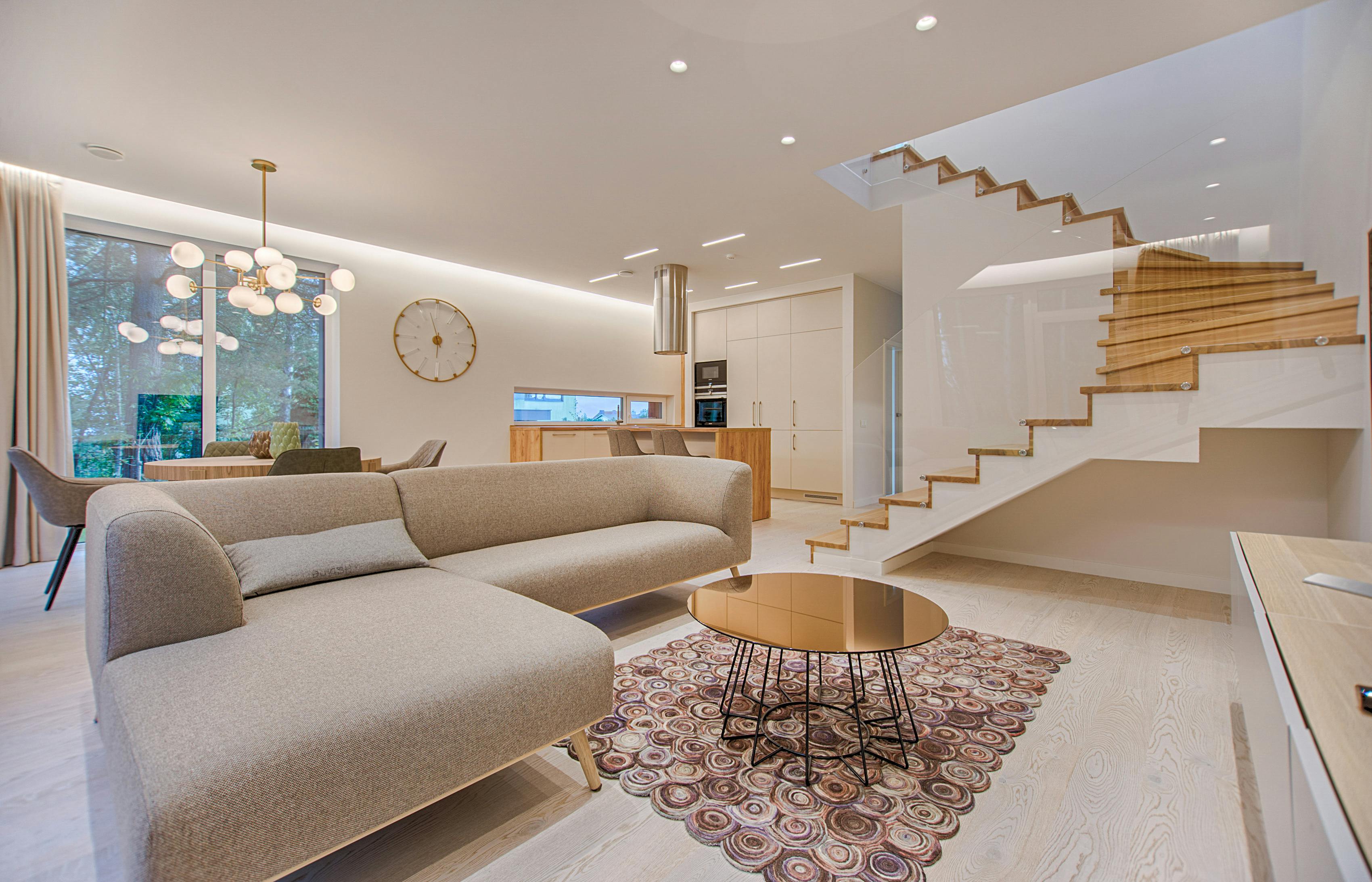 Modern house with pool